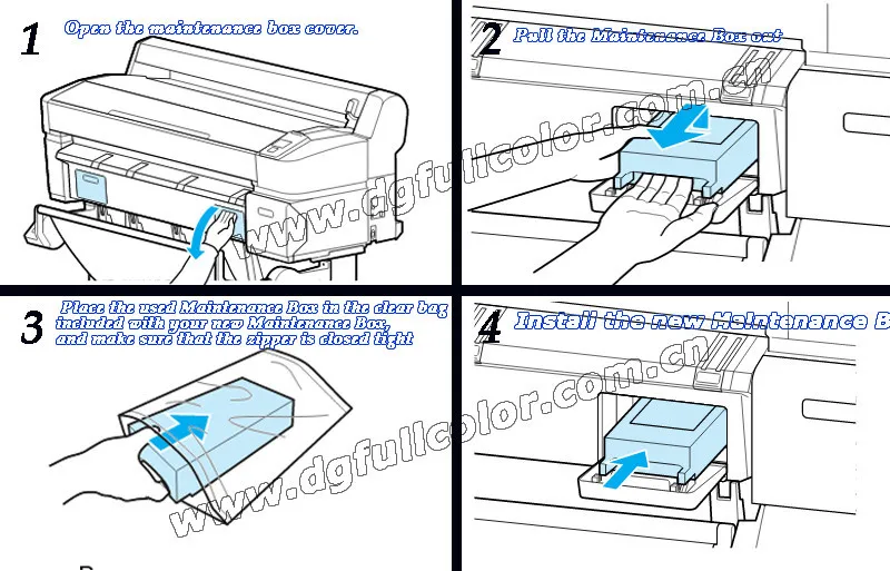 T3000 T5000 T7000 waste ink cartridge