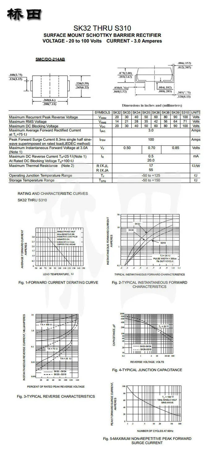 SK34 SS34 SMC 3A 40V 1N5822 (10)-.jpg