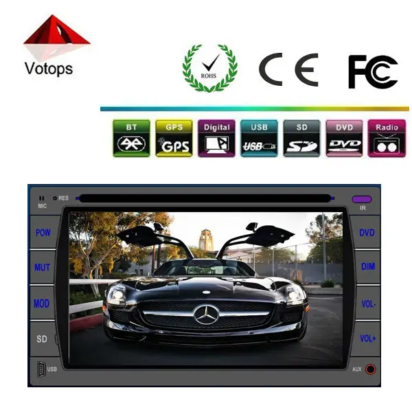 New double din dvd player 6213