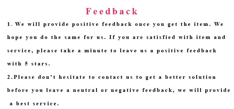 feedback