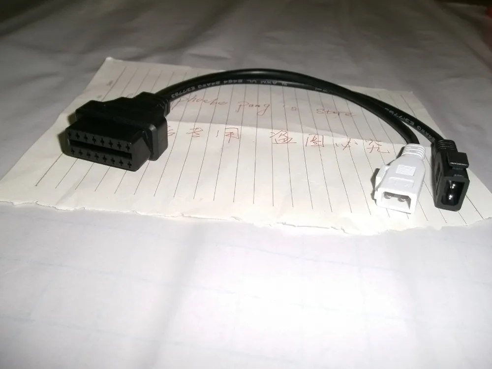 For Audi 2x2 2+2 To OBD 2 Connector 16 Pin OBD2 Diagnostic Tools Cable AudiVWSeatSkoda (2)