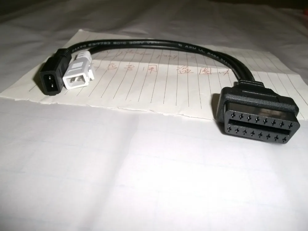 For Audi 2x2 2+2 To OBD 2 Connector 16 Pin OBD2 Diagnostic Tools Cable AudiVWSeatSkoda (3)