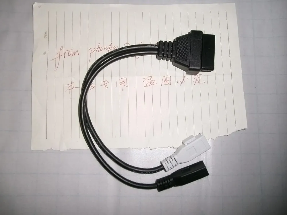 For Audi 2x2 2+2 To OBD 2 Connector 16 Pin OBD2 Diagnostic Tools Cable AudiVWSeatSkoda (5)