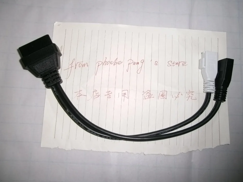 For Audi 2x2 2+2 To OBD 2 Connector 16 Pin OBD2 Diagnostic Tools Cable AudiVWSeatSkoda (4)