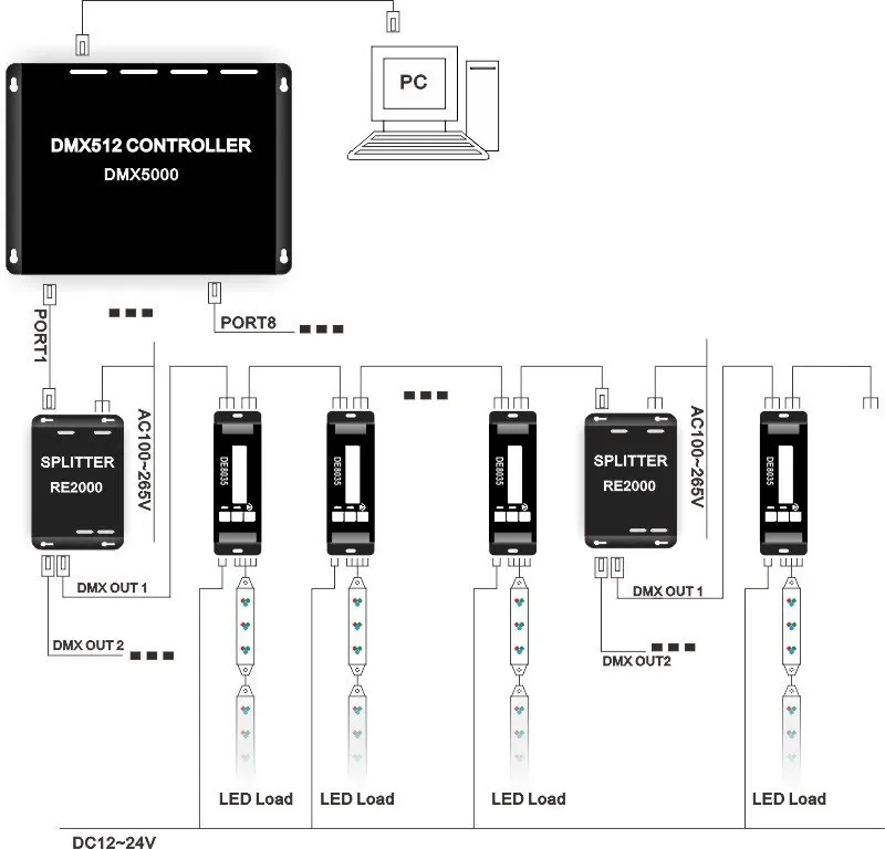 DE8035 wiring diagram