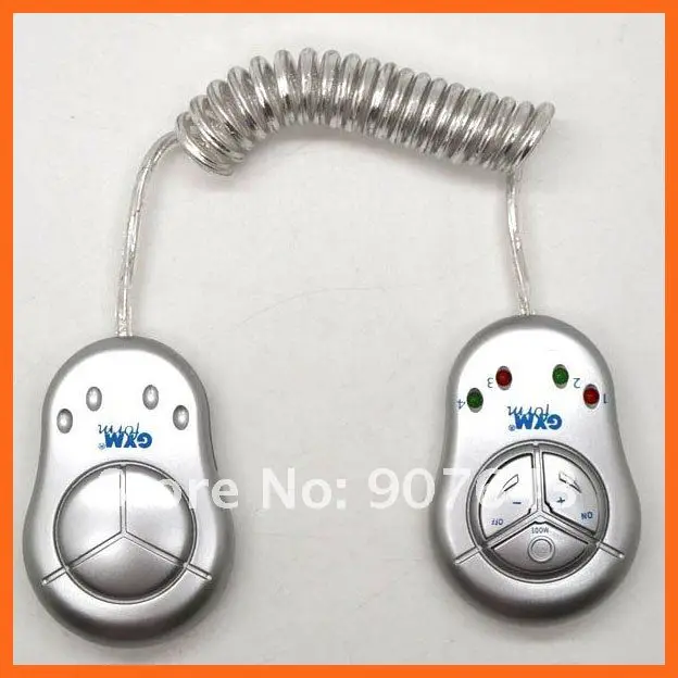 Electronic Muscle Toner Fitness System Body Massager (Silver) Free Shipping