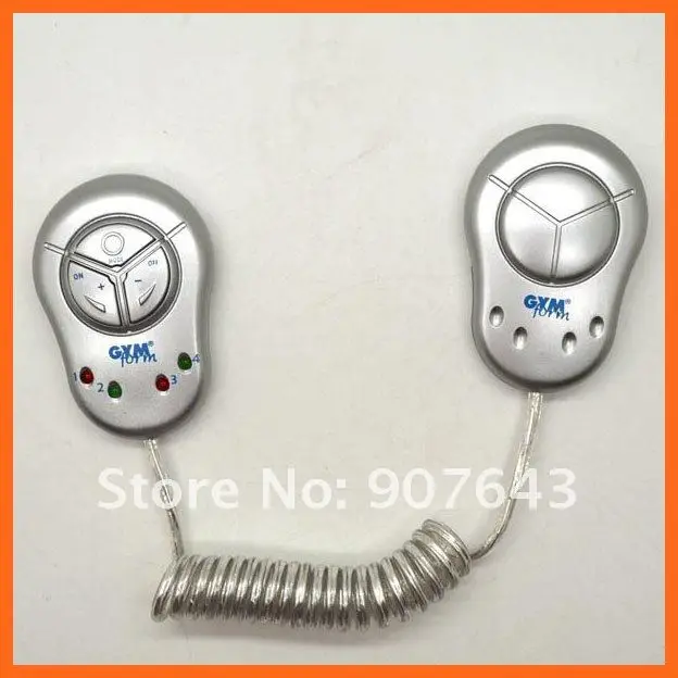 Electronic Muscle Toner Fitness System Body Massager (Silver) Free Shipping