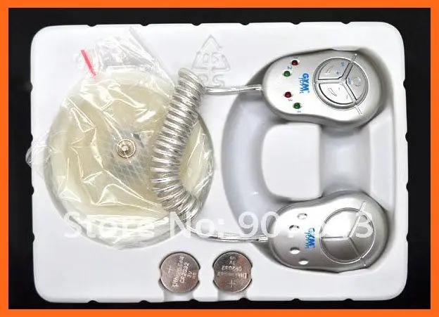 Electronic Muscle Toner Fitness System Body Massager (Silver) Free Shipping