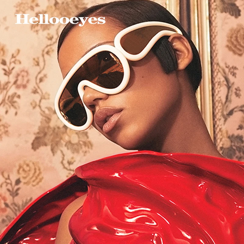 Солнцезащитные очки в стиле панк Y2K для мужчин и женщин, винтажные большие, цельные, квадратные, зеркальные, модная Роскошная брендовая маска, защитные очки 
Солнцезащитные очки в стиле панк Y2K для мужчин и женщин, винтажные большие, цельные, квадратные, зеркальные, модная Роскошная брендовая маска, защитные очки