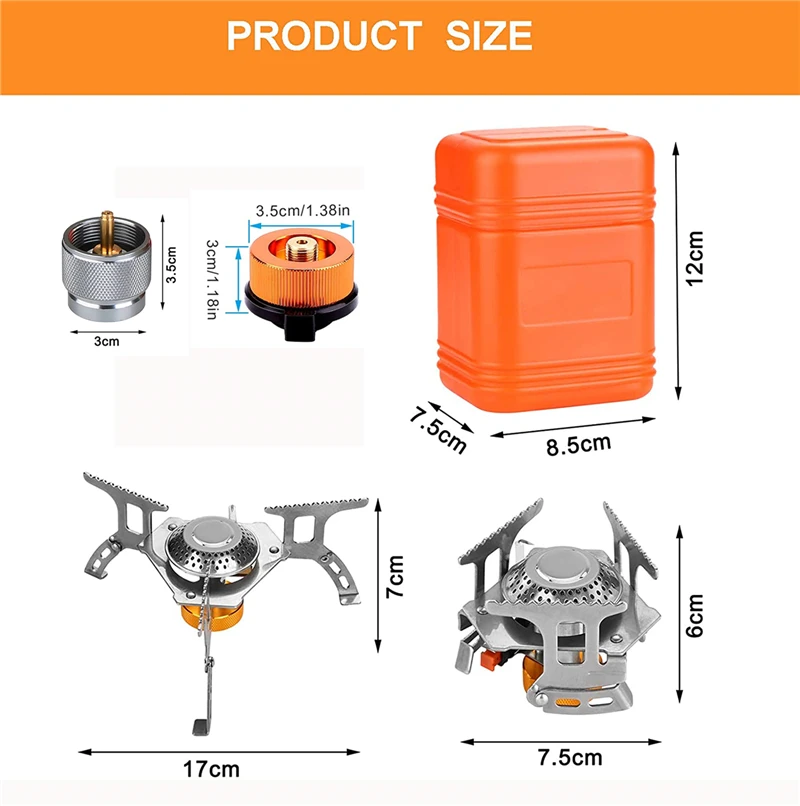 Camping Gas Stove Portable Gas Burner Tourism Picnic Strong Fire Burner Survival Equipment Outdoor Accessories Camping Supplies Camping Gas Stove Portable Gas Burner Tourism Picnic Strong Fire Burner Survival Equipment Outdoor Accessories Camping Supplies