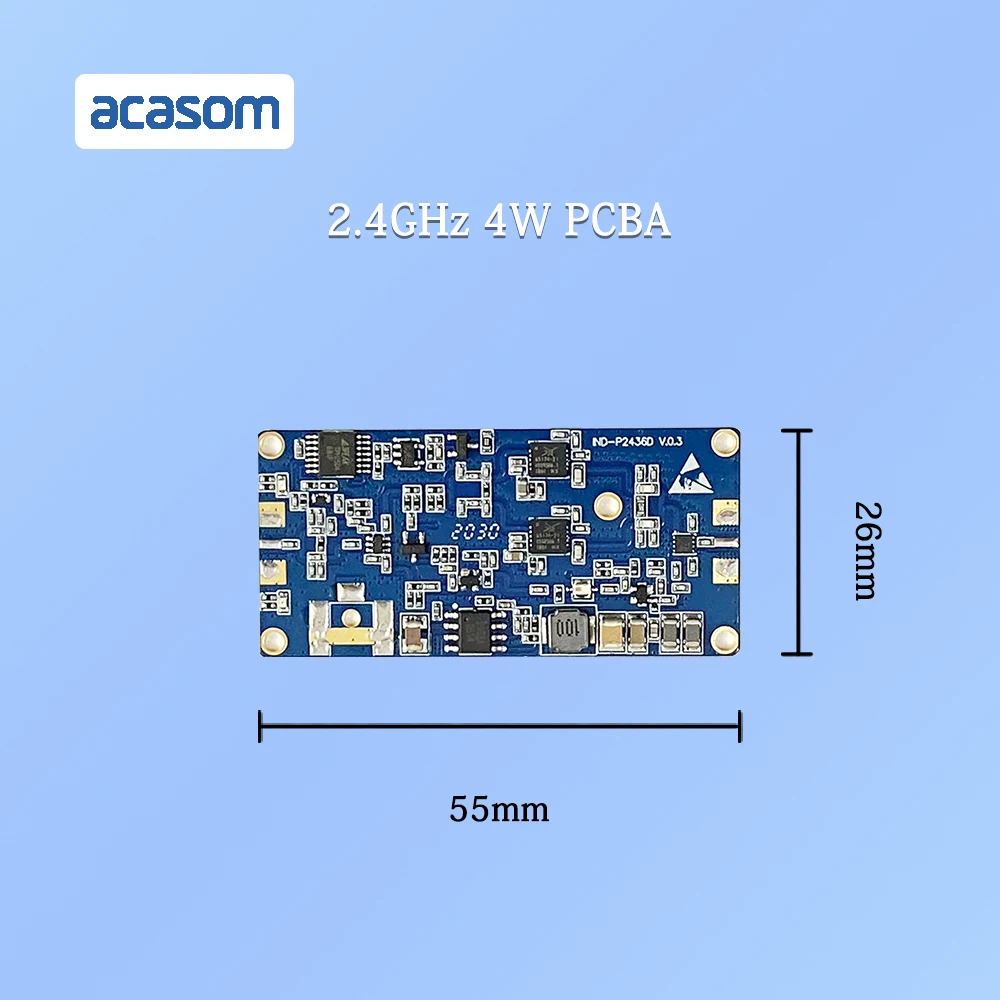 

2.4GHz 4W Wifi Wireless Broadband Amplifier Router 2.4Ghz Power Range Signal Booster ZigBee Module