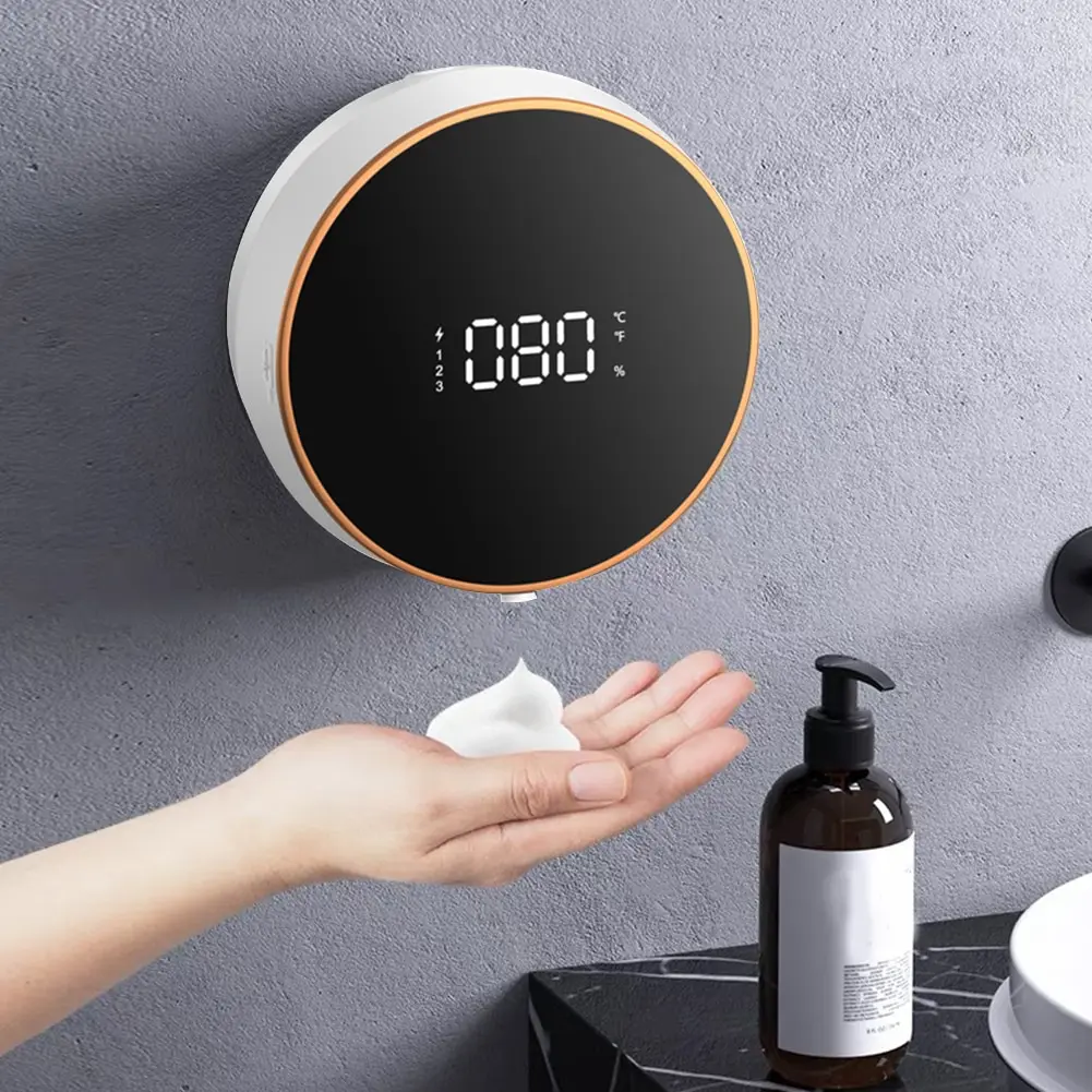 Bathroom And Kitchen Automatic Liquid Soap Foam Wall-Mounted Dispenser USB Charging Induction Infrared Sensor Handwashing
Bathroom And Kitchen Automatic Liquid Soap Foam Wall-Mounted Dispenser USB Charging Induction Infrared Sensor Handwashing
