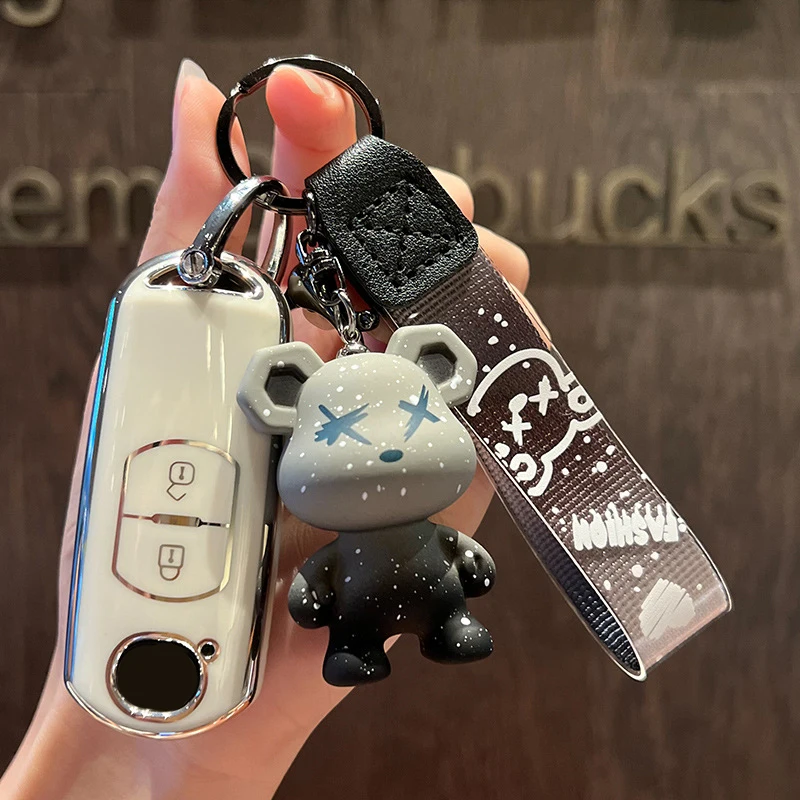 Soft TPU Car Remote Key Case Cover For Mazda 2 3 6 Atenza Axela Demio CX-5 CX5 CX-3 CX7 CX-9 2015 2016-2019 Keychain Accessories
Soft TPU Car Remote Key Case Cover For Mazda 2 3 6 Atenza Axela Demio CX-5 CX5 CX-3 CX7 CX-9 2015 2016-2019 Keychain Accessories