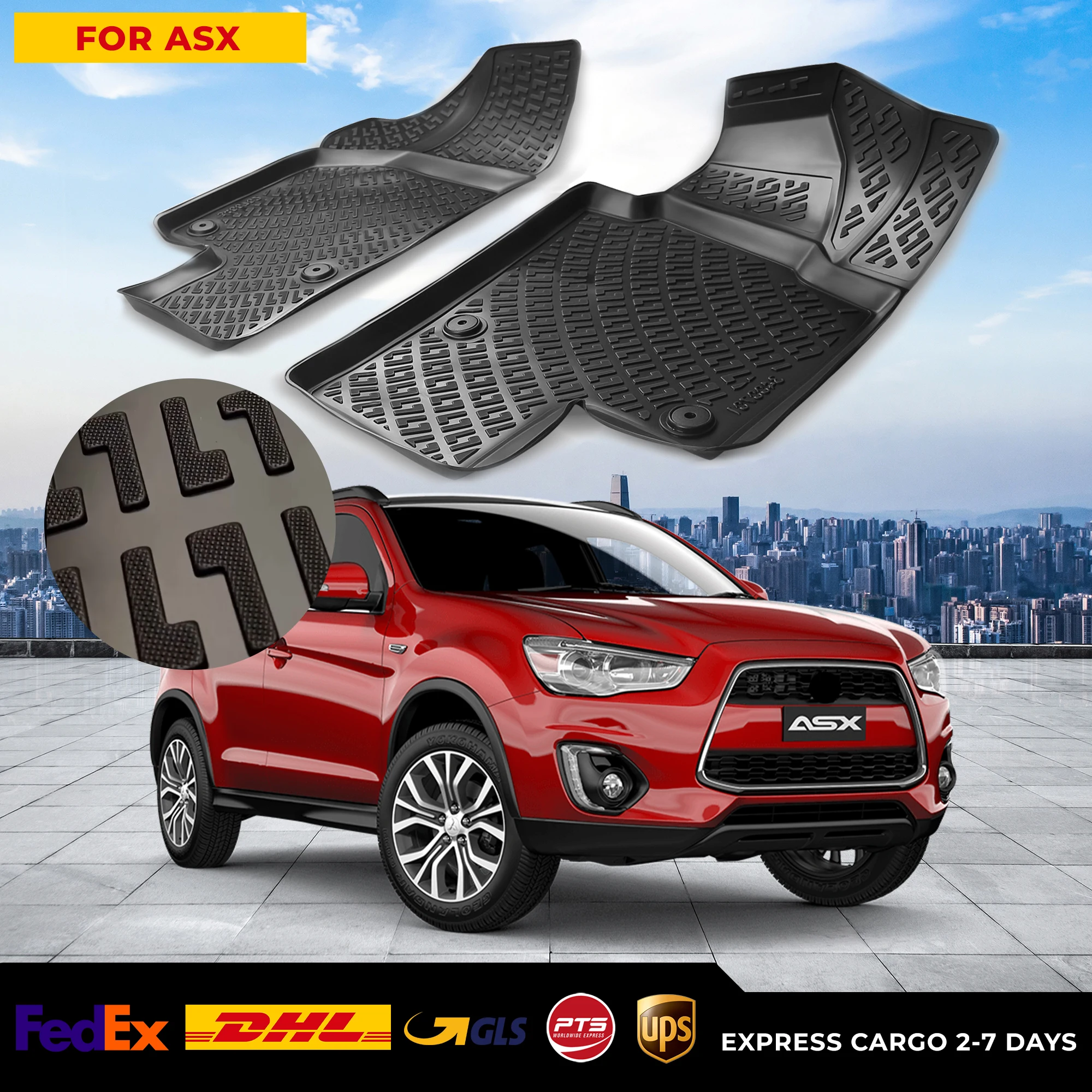 3D Car Floor Liner For Mitsubishi ASX Waterproof Special Foot Pad Fully Surrounded Mat Accessories Rugs Non-slip
3D Car Floor Liner For Mitsubishi ASX Waterproof Special Foot Pad Fully Surrounded Mat Accessories Rugs Non-slip