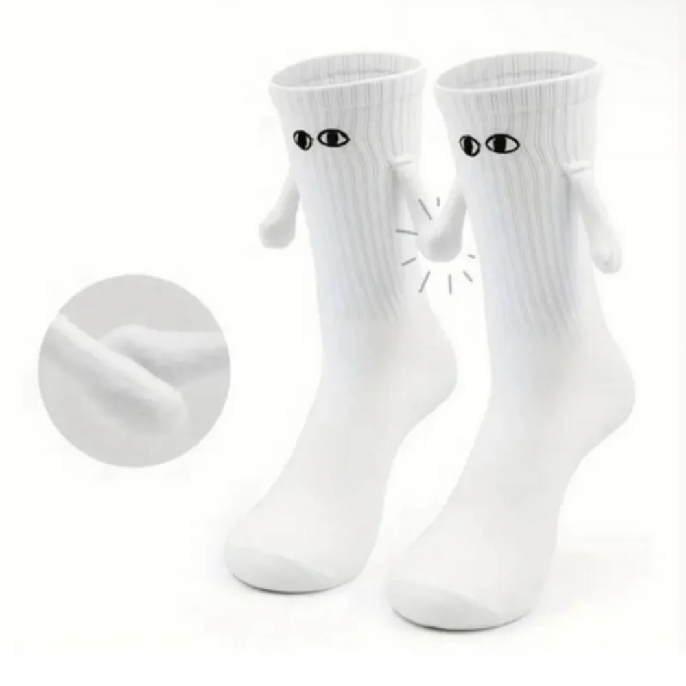 White Magnetic Holding Hands Socks Club Famous Fashion Funny Creative Magnetic Party Hands Black White Cartoon Eyes Couples Standard Unisex 2024 Hot Discount Campaign Entertainment Hobby Design Romantic Birthday
White Magnetic Holding Hands Socks Club Famous Fashion Funny Creative Magnetic Party Hands Black White Cartoon Eyes Couples Standard Unisex 2024 Hot Discount Campaign Entertainment Hobby Design Romantic Birthday