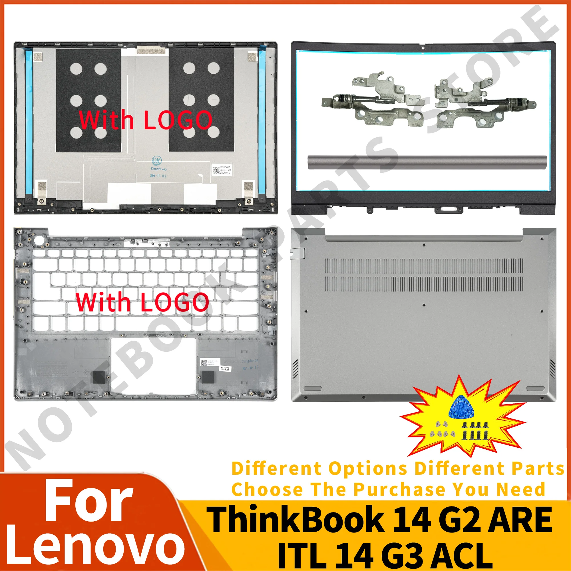 Новая Оригинальная задняя крышка ЖК-дисплея для Lenovo ThinkBook 14 G2 ARE ITL 14 G3 
Новая Оригинальная задняя крышка ЖК-дисплея для Lenovo ThinkBook 14 G2 ARE ITL 14 G3