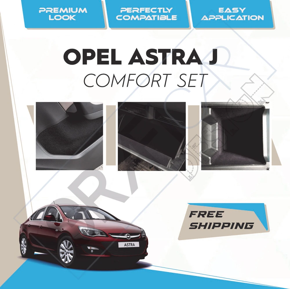 Opel Astra J Comfort Set-Ready Fabric Coating In-Car Accessory Self-Adhesive Insulation Effective Coating Set
Opel Astra J Comfort Set-Ready Fabric Coating In-Car Accessory Self-Adhesive Insulation Effective Coating Set
