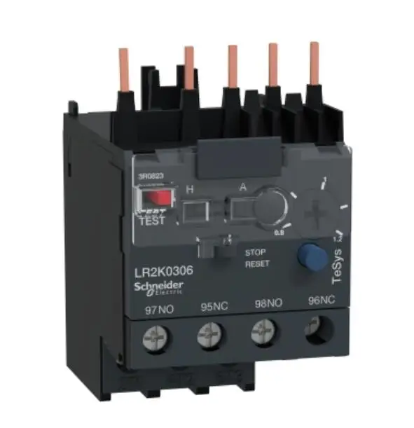 Дифференциальное тепловое реле перегрузки LR2K0306 LR2-K0306 TeSys K-0,8... 1,2 A-класс 10 А
Дифференциальное тепловое реле перегрузки LR2K0306 LR2-K0306 TeSys K-0,8... 1,2 A-класс 10 А