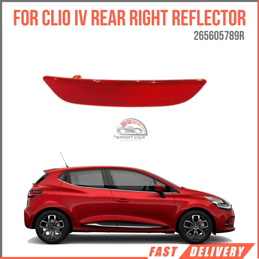 

Для заднего бампера Clio IV, правый рефлектор OEM 265605789R, супер качество, высокая удовлетворенность, доступная цена, быстрая доставка