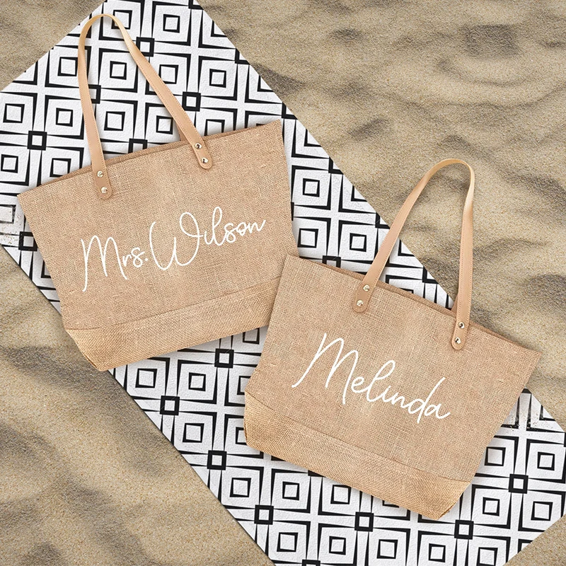 Custom Name Beach Bags Bachelorette Party Beach Jute Bag Bridesmaid Jute Bag With Name Bride Wedding Favors Gifts For Her
Custom Name Beach Bags Bachelorette Party Beach Jute Bag Bridesmaid Jute Bag With Name Bride Wedding Favors Gifts For Her