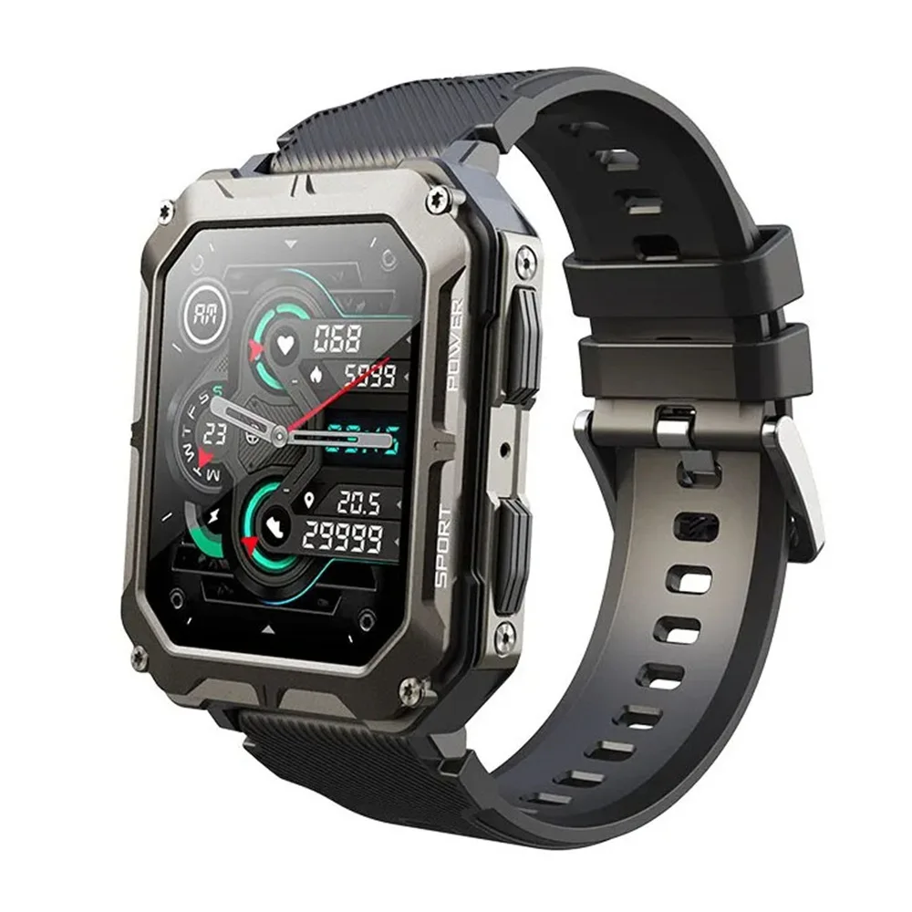 

Newest Smart Watch C20 PRO 1.83 Inch Men Music BT Call Outdoor Sports Fitness Tracker Heart Rate Blood Pressure Smartwatch