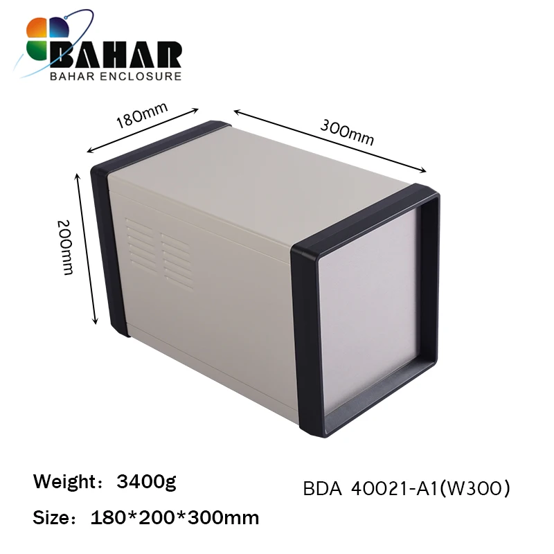 

Bahar Metal Box Ideal for Electrical DIY Projects and Power Distribution Enclosures BDA 40021 Metal Cover Wire Connection case