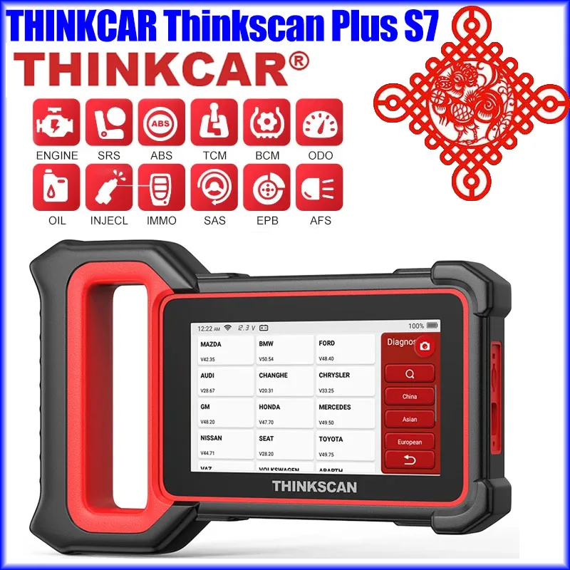 THINKCAR THINKSCAN PLUS S7 система ABS SRS ECM Автомобильные диагностические инструменты OBD2 автомобильный сканер obd 2 диагностическая система
THINKCAR THINKSCAN PLUS S7 система ABS SRS ECM Автомобильные диагностические инструменты OBD2 автомобильный сканер obd 2 диагностическая система