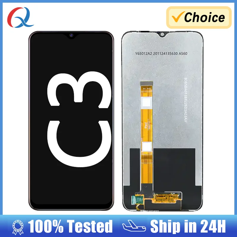 

Digitizer Assembly Mobile Phone lcds For Realme C3 Lcd pantalla For Realme C3 oppo A5 2020 Realme 5 5i screen replacement