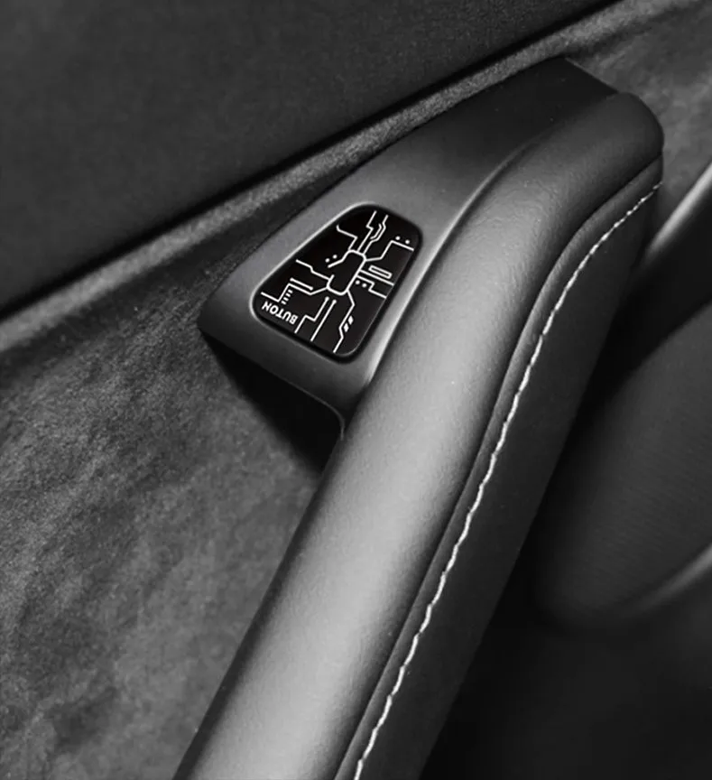 Подходит для Tesla Model3/Y, декоративная пленка на дверную кнопку, аксессуары для модификации
Подходит для Tesla Model3/Y, декоративная пленка на дверную кнопку, аксессуары для модификации
