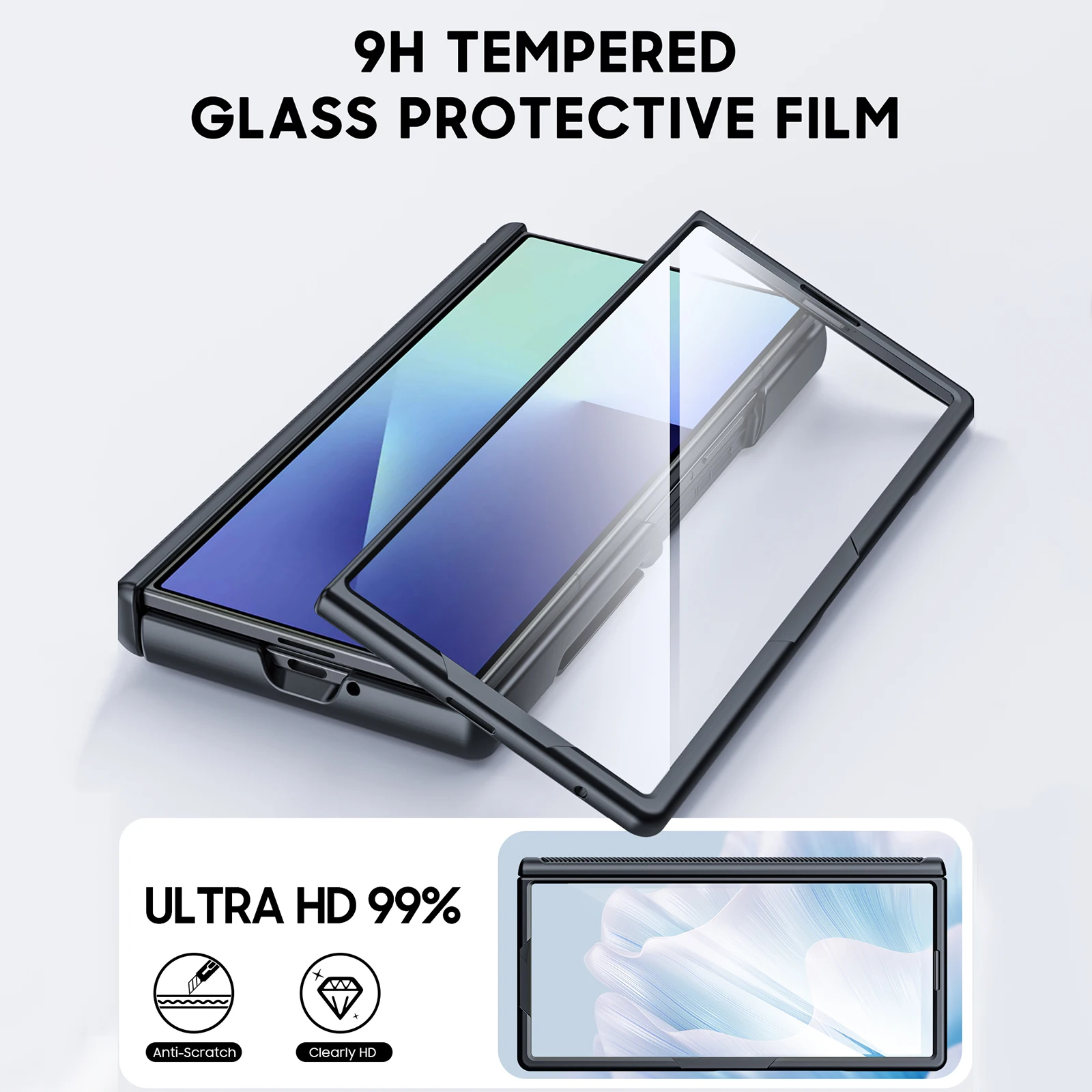 Titan Guard Galaxy Z Fold 7 Case With RFID Card holder Wallet Plus Hinge & Camera Cover Titan Guard Galaxy Z Fold 7 Case With RFID Card holder Wallet Plus Hinge & Camera Cover