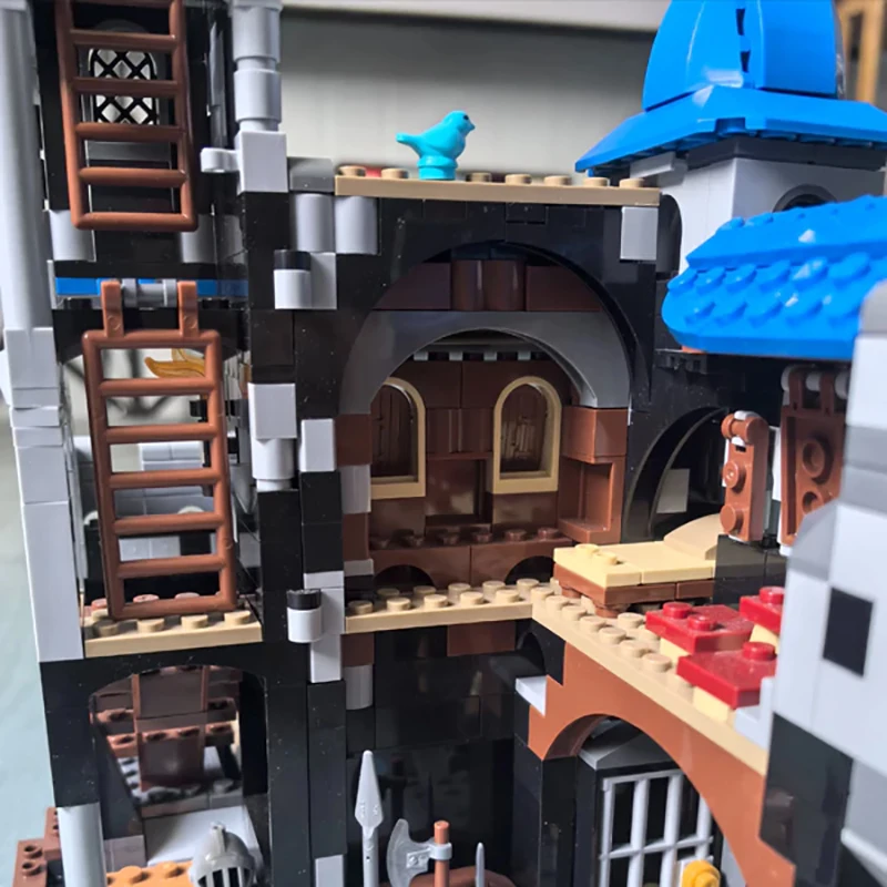 933PCS Fortress of Lakeside County Medieval Building Set,City Architecture Modular Building Block Assembly Model Kit,Adults Gift 933PCS Fortress of Lakeside County Medieval Building Set,City Architecture Modular Building Block Assembly Model Kit,Adults Gift