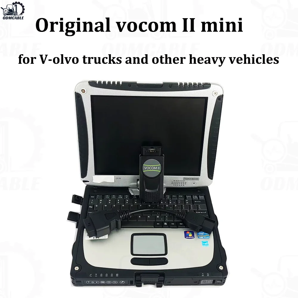 for V-olvo Communication Adapter for VOCOM II Vocom2 mini 88894200 Diagnostic Tools with CF19 laptop
for V-olvo Communication Adapter for VOCOM II Vocom2 mini 88894200 Diagnostic Tools with CF19 laptop