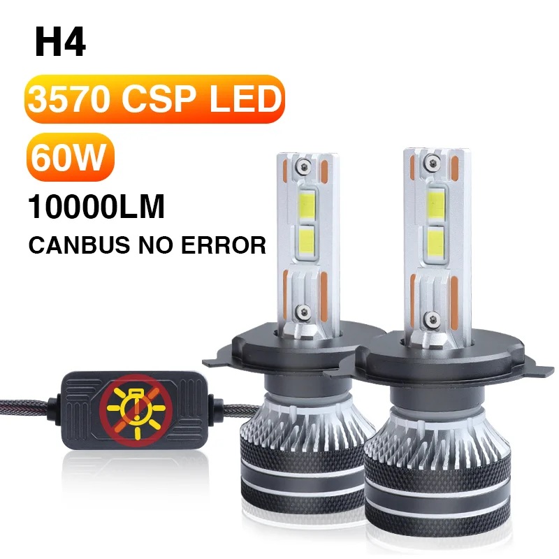 

2Pcs Car Headlight Bulbs Car Auto Light 4300K 6000K For Kia Sorento Led Auto headlights (2014 - 2015)
