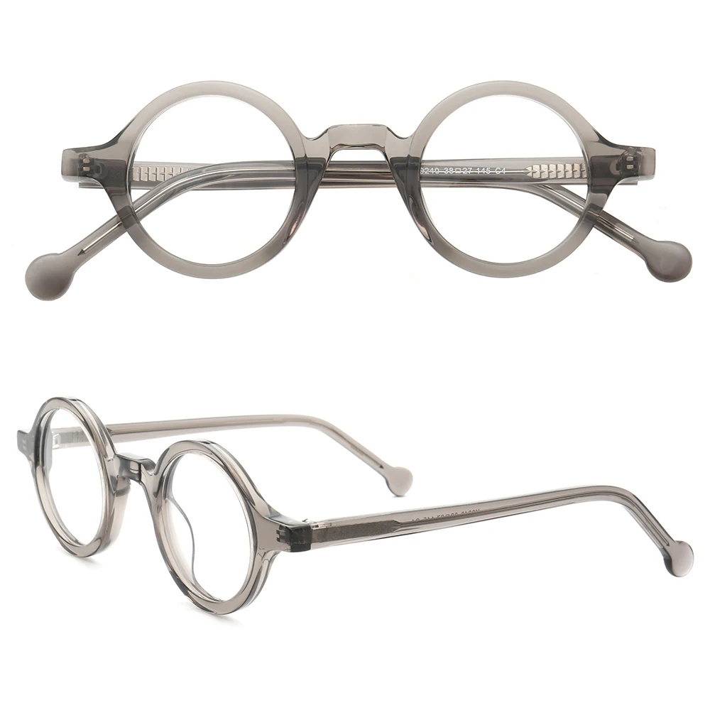 

Retro Women Round Eyeglass Frame Men Optical Glasses Frames Prescription Eyewear Tortoise Spectacles Vintage Transparent Fashion