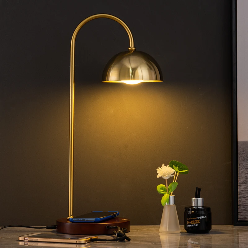 Wireless Charging Bedroom Night Lamp Study Nordic Lamp Metal Table Bedside Retro Steampunk Reading Vintage Indoor Lighting
Wireless Charging Bedroom Night Lamp Study Nordic Lamp Metal Table Bedside Retro Steampunk Reading Vintage Indoor Lighting
