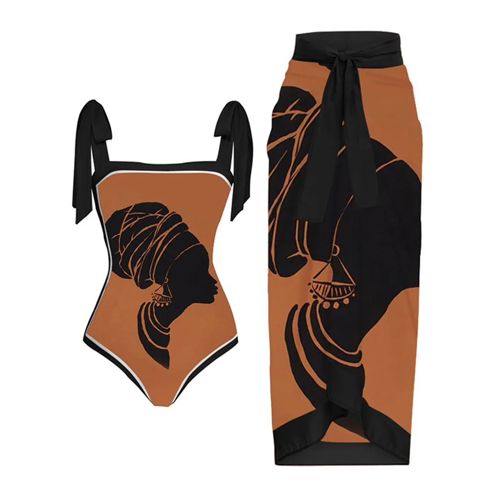 Female Retro Swimsuit &Skirt Women Holiday Beach Dress Printed Designer Bathing Suit Summer Surf Wear
Female Retro Swimsuit &Skirt Women Holiday Beach Dress Printed Designer Bathing Suit Summer Surf Wear
