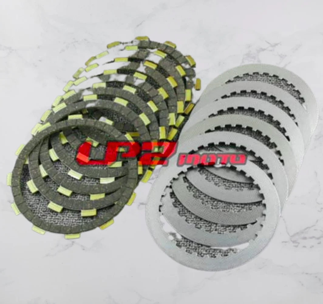 

Clutch Friction Plates Discs For Suzuki Intruder VL400 01-09 VS400 94-96 VS600GL 95-96 VS700 86-87 VS750 85-91 VS800GL 92-09