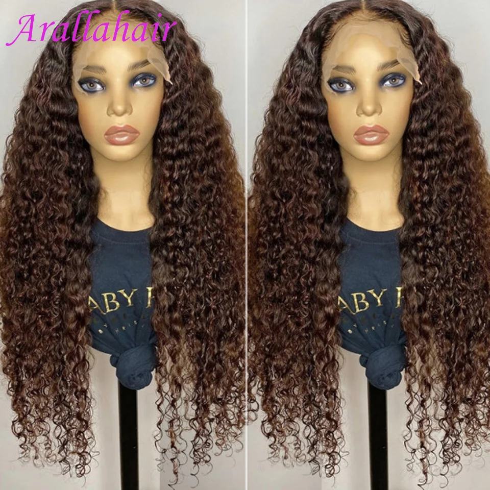 #4 Dark Brown 13x4 Transparent Lace Front Wig For Human Hair Wigs Deep Wave Frontal Wig Chocolate Brown Pre Plucked 4x4 Closure
#4 Dark Brown 13x4 Transparent Lace Front Wig For Human Hair Wigs Deep Wave Frontal Wig Chocolate Brown Pre Plucked 4x4 Closure