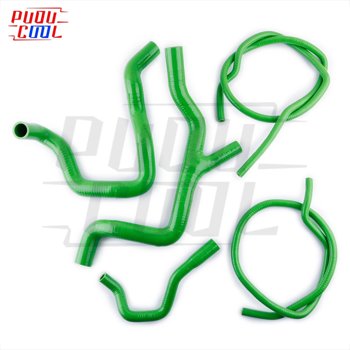 

For Ford Focus ST225 ST RS MK2 2.5L Radiator Coolant Tube Silicon Pipe Silicone Hoses Kit 5Pcs