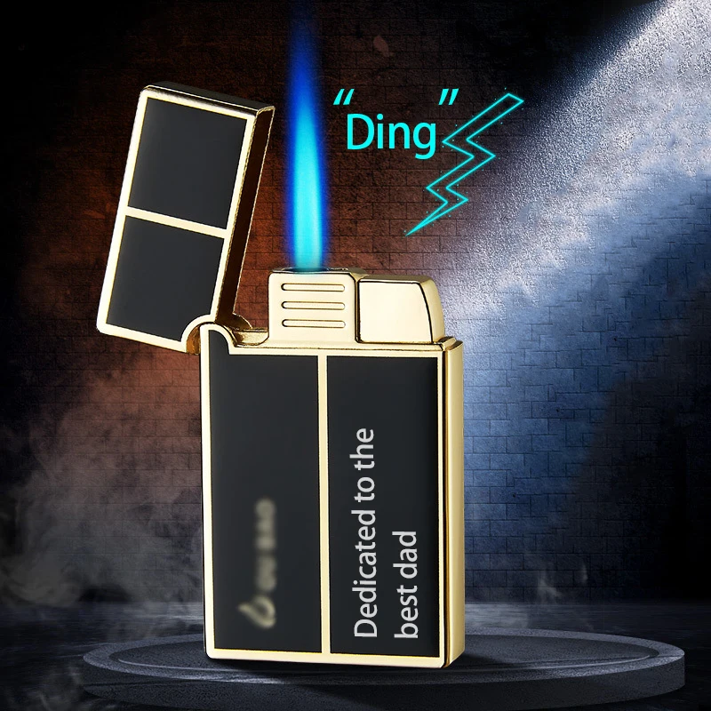 Customized inflatable lighter metal steel tone windproof blue flame electronic lighter
Customized inflatable lighter metal steel tone windproof blue flame electronic lighter