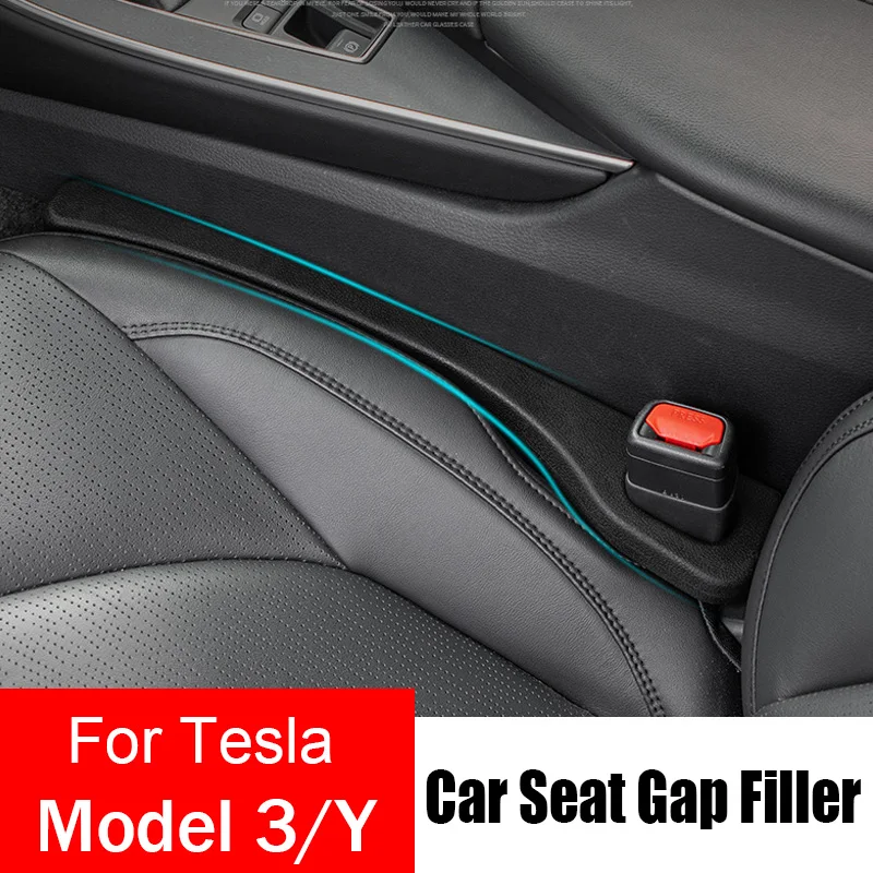 

For Tesla Model 3 Highland Y Car Seat Gap Filler Side Seam Plug Strip Styling Seat Gap Leak-proof Filling Strip Accessories