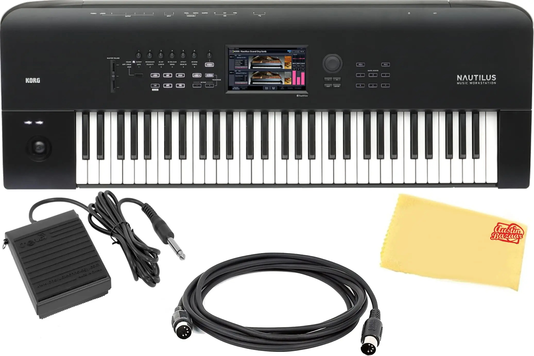 Новогодняя распродажа, промо Korg Nautilus 61 61-клавишная синтезирующая рабочая станция
Новогодняя распродажа, промо Korg Nautilus 61 61-клавишная синтезирующая рабочая станция