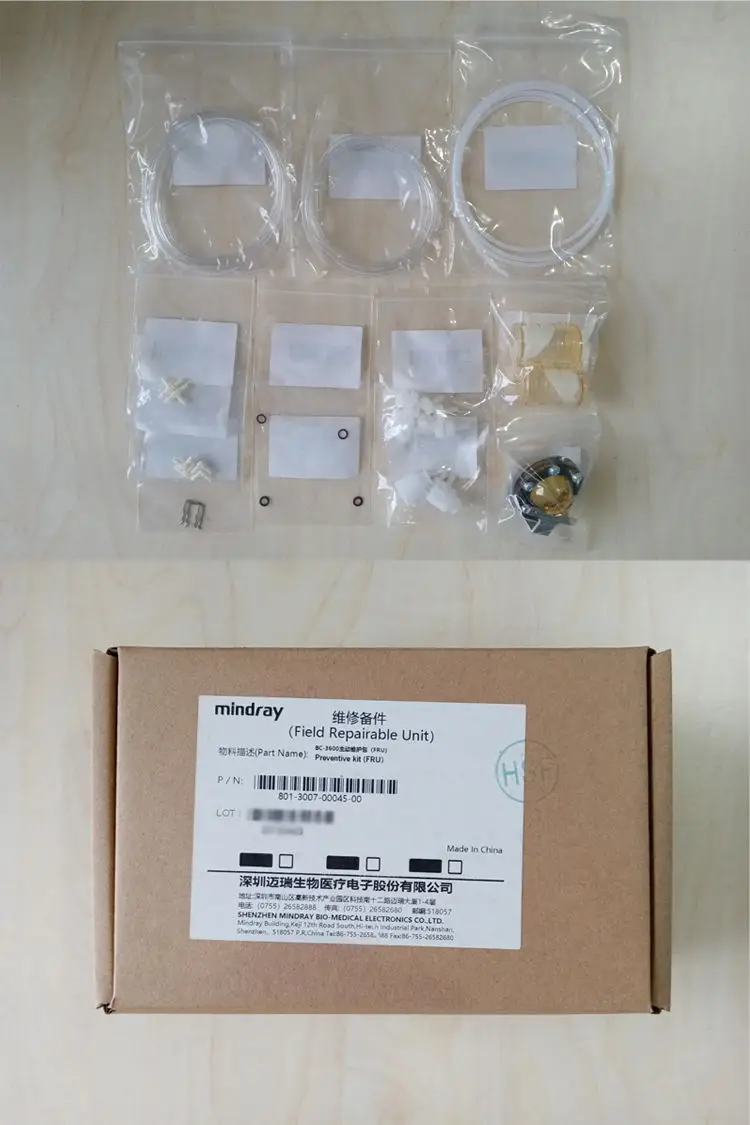 801-3007-00045-00, новый оригинальный BC3600/Φ комплект для профилактического обслуживания для гематологического анализатора Mindray
801-3007-00045-00, новый оригинальный BC3600/Φ комплект для профилактического обслуживания для гематологического анализатора Mindray