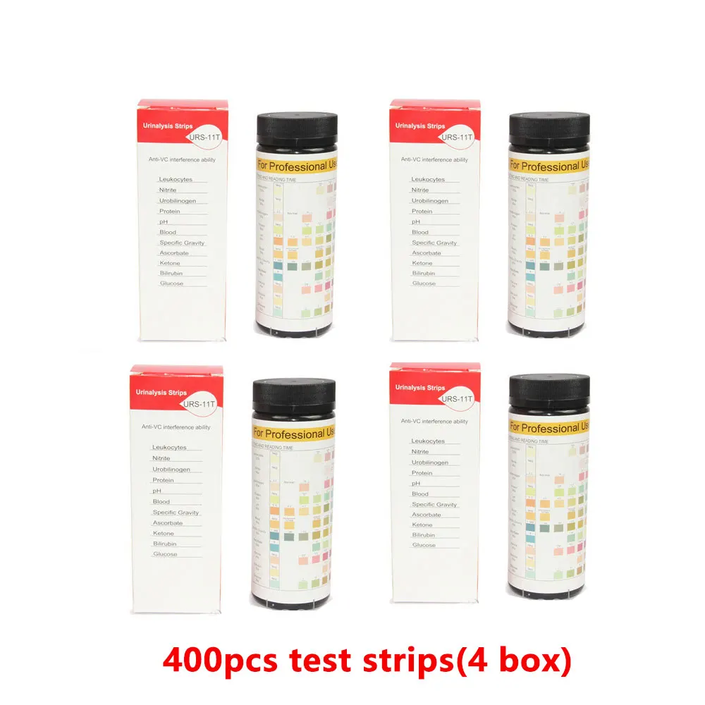 11 Parameters Urine Analyzer Test Strips for CONTEC BC401BT Urinalysis Device 100/200/400/600/800PCS
11 Parameters Urine Analyzer Test Strips for CONTEC BC401BT Urinalysis Device 100/200/400/600/800PCS