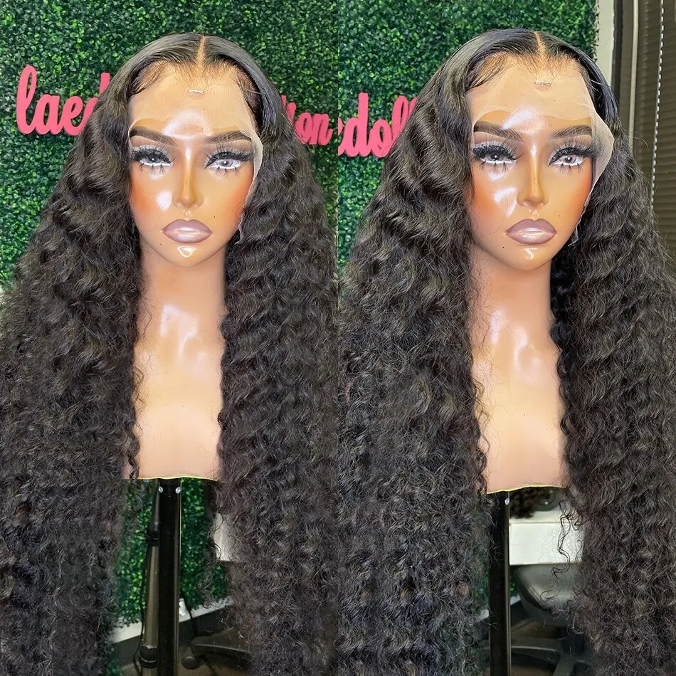 Human Hair Wig Deep Wave 13x6 Lace Frontal Wig Glueless PrePlucked Bleached Knots Wigs 13x4 Deep Wave Front Lace Wig
Human Hair Wig Deep Wave 13x6 Lace Frontal Wig Glueless PrePlucked Bleached Knots Wigs 13x4 Deep Wave Front Lace Wig