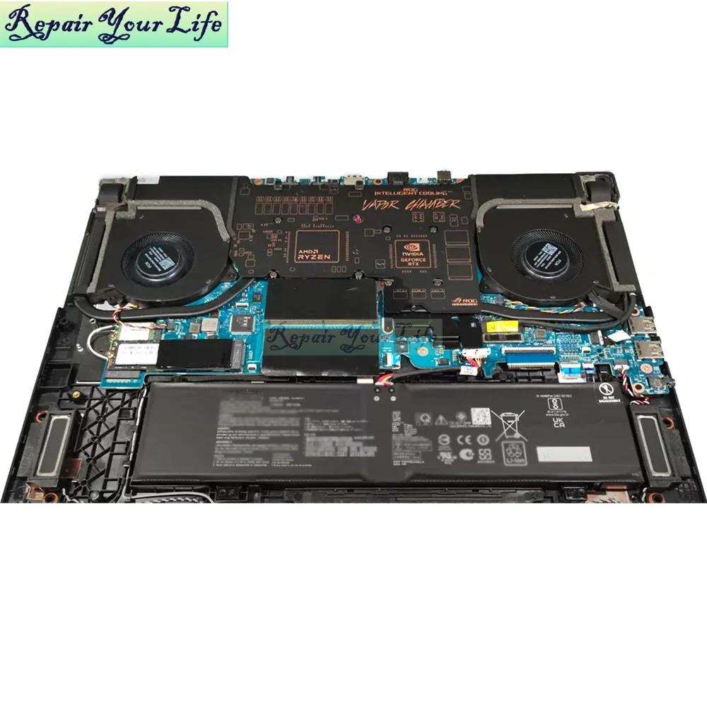 CPU GPU Fan Cooling For ASUS ROG Strix Scar 17 G733PZ G733PY G733PYV G733 Gaming Notebook Cooler 13NR0DB0P02011 13NR0DB0P01011 CPU GPU Fan Cooling For ASUS ROG Strix Scar 17 G733PZ G733PY G733PYV G733 Gaming Notebook Cooler 13NR0DB0P02011 13NR0DB0P01011