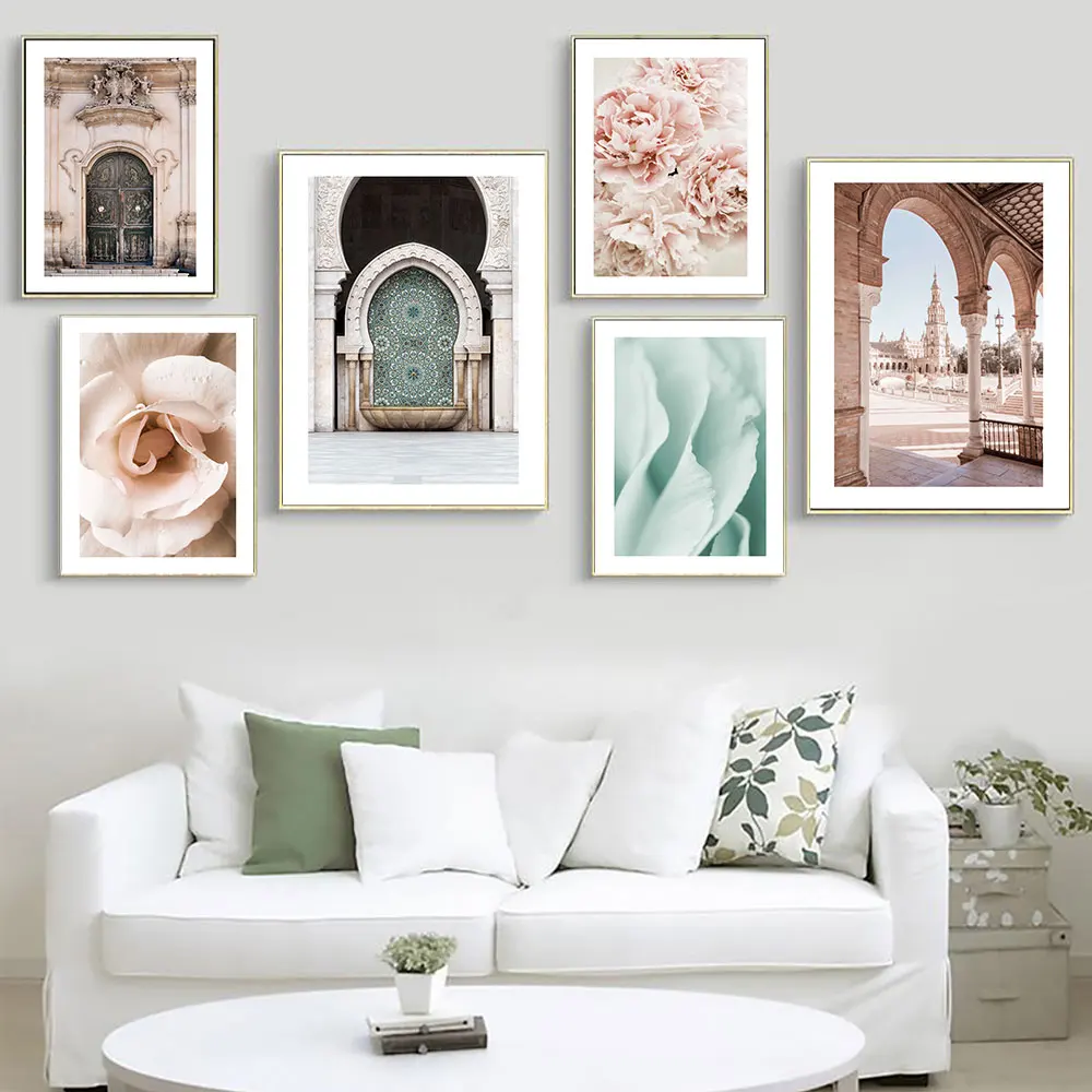Islamic Poster Landscape Canvas Print Plaza De Espana Morocco Door Wall Art Painting Flower Picture Modern Home Room Decoration
Islamic Poster Landscape Canvas Print Plaza De Espana Morocco Door Wall Art Painting Flower Picture Modern Home Room Decoration