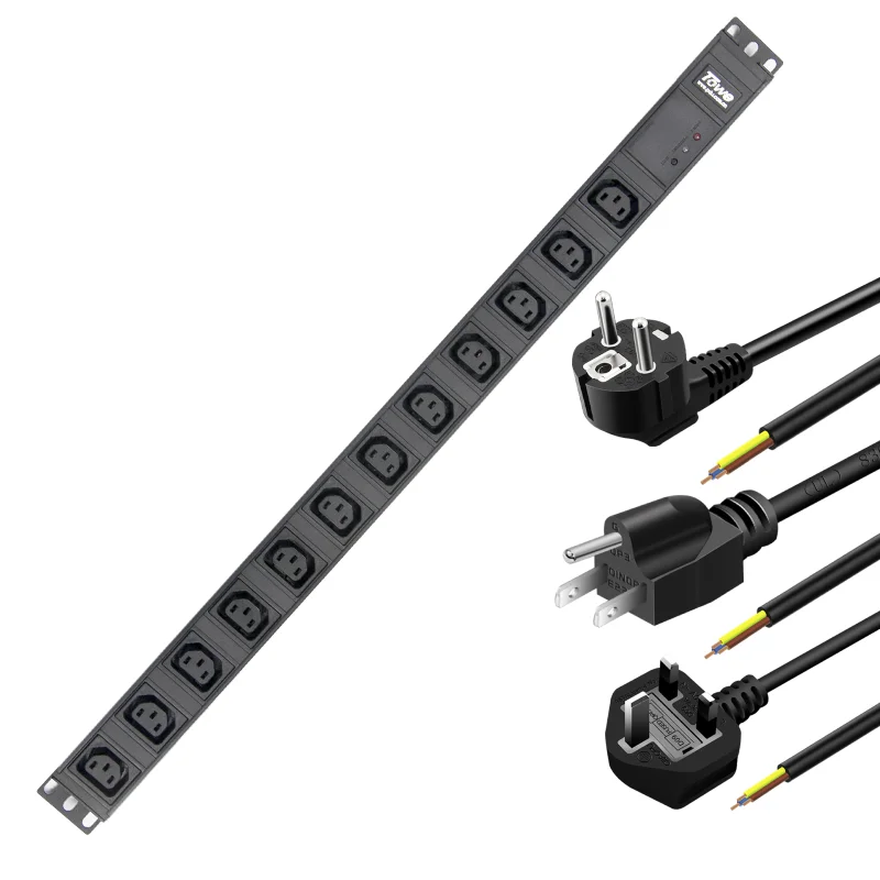 Розетка IEC C13 1U, 12 способов, защита от перенапряжения, 19 дюймов, вертикальная стандартная сетевая лента для сервера
Розетка IEC C13 1U, 12 способов, защита от перенапряжения, 19 дюймов, вертикальная стандартная сетевая лента для сервера