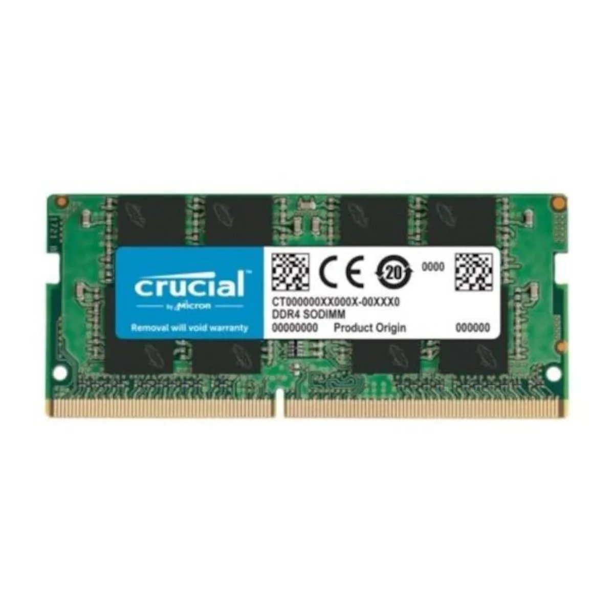

Crucial Basics NTB 4, 8 and 16 GB DDR4 2666 MHz CL19 Ram Memories for Notebook CB4GS2666 CB8GS2666 CB16GS2666