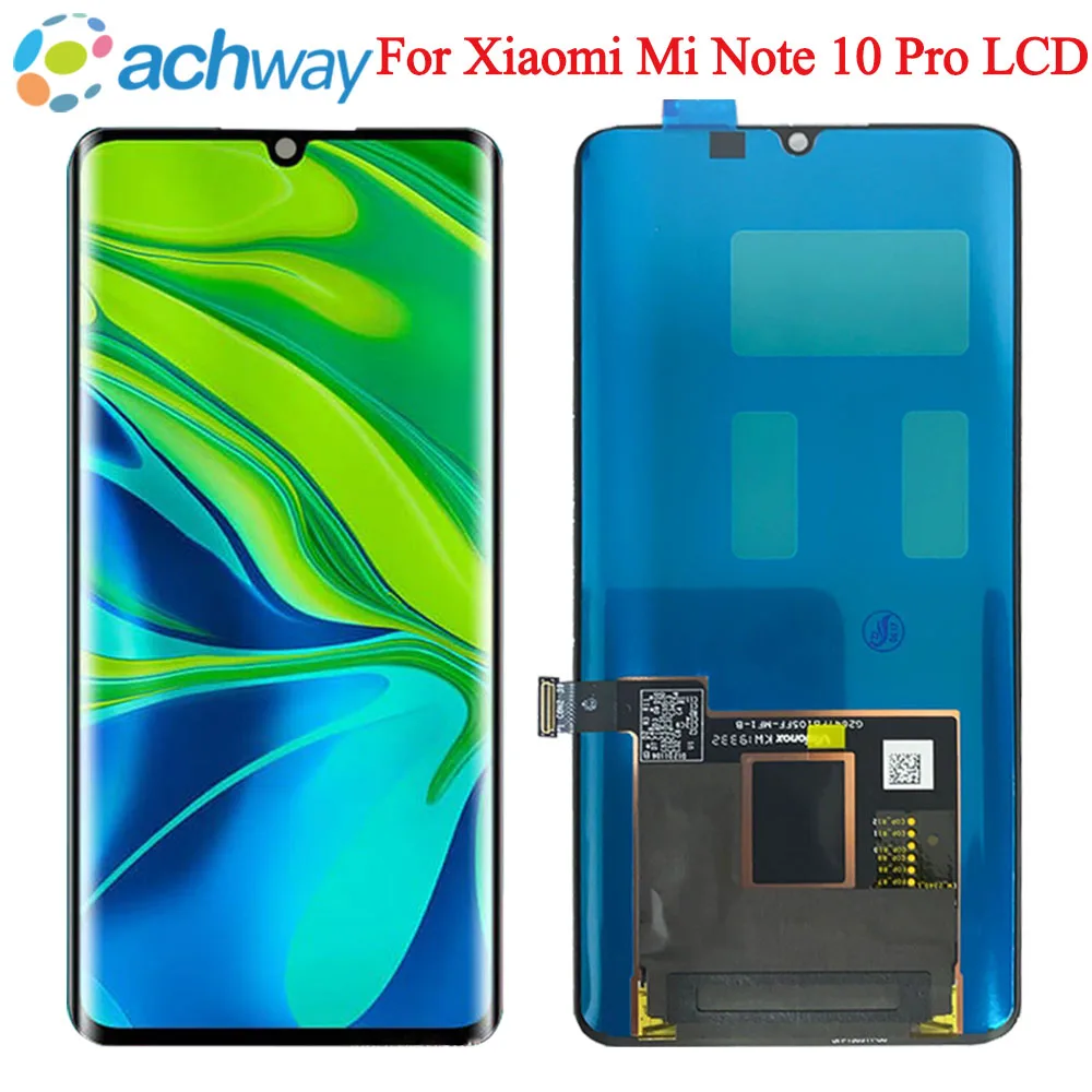 Tested For Xiaomi Mi Note 10 Pro LCD Display Touch Screen Digitizer Assembly Mi Note 10 LCD For Xiaomi Mi CC9 Pro LCD Display
Tested For Xiaomi Mi Note 10 Pro LCD Display Touch Screen Digitizer Assembly Mi Note 10 LCD For Xiaomi Mi CC9 Pro LCD Display